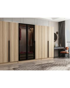 HANAH HOME Ormar Kale Plus 7822, braon