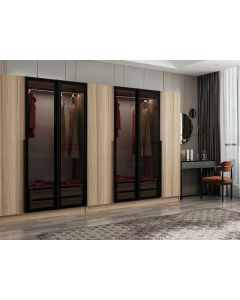 HANAH HOME Ormar Kale Plus 7823, braon