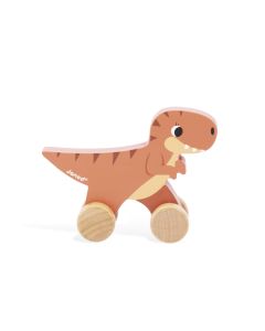 JANOD Drvena igračka Dino, narandžasta/žuta - J05829-5