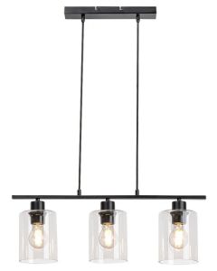 Rabalux Visilica Miroslaw E27 3x MAX 40W mat crno (5078) - 5078