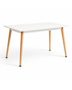 MODUL Trpezarijski sto Kube 80x120 beli dt-2007