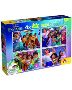 LISCIANI Puzzle MaxiFloor Encanto 2u1 složi I oboji -4x48 - 50959
