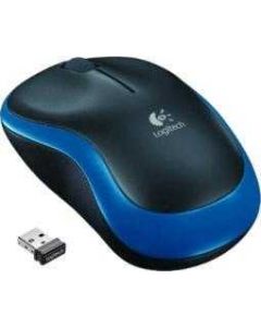 LOGITECH Bežični miš za laptop M185, plavi - 5099206028838