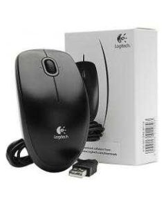 LOGITECH Žični miš B100, crna - 5099206041271