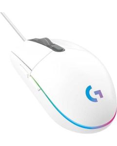 LOGITECH Gaming miš G102 Lightsync USB, beli - 910-005824