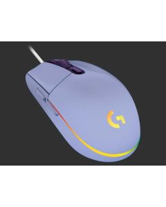 LOGITECH Gaming miš G102 Lightsync USB, ljubičasta - 5099206089822