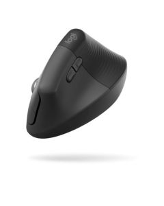 LOGITECH Lift Vertical Ergonomic Mouse - Graphite - 5099206099784