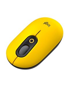 LOGITECH Pop Mouse with Emoji, Blast Yellow - 5099206101654