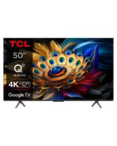 TCL Televizor 50C655, Ultra HD, Google TV Smart - 50C655