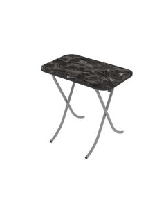 ALESTA Sto sklopiv 50x80 crni mermer