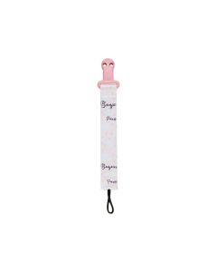 CANPOL Lanac za varalicu - Bonjour Paris - pink - 51-026_pin