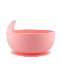 CANPOL Činija siliconska sa prijanjajućim dnom 330 ml pink - 51-400_pin