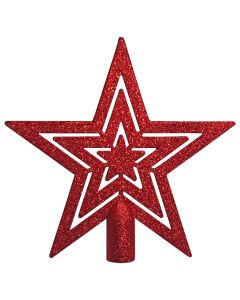 Novogodišnji ukras vrh za jelku Zvezda, zlatna