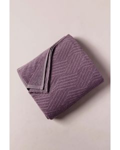 Frotir prekrivač Talas 200x200 cm lavanda - 51-LAVANDAT