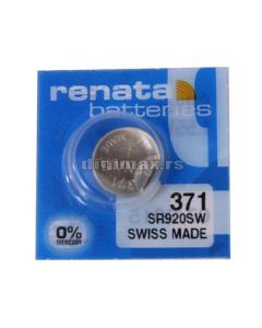 RENATA Baterija 371 1,55V Srebro oksid, 1kom - 43615