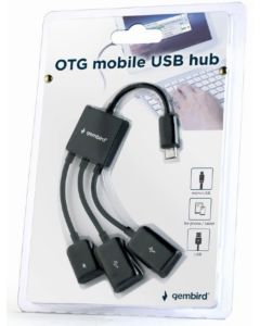 GEMBIRD Adapter, 2xUSB na Micro USB, UHB-OTG-02 OTG - 16639
