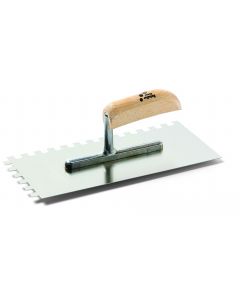 SCHULLER Gleter nazubljeni rostfraj 10 x 10 mm - 28 x 13 cm - 51403