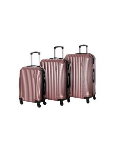 ENOVA SEVILLA set kofera 3/1 - rose gold