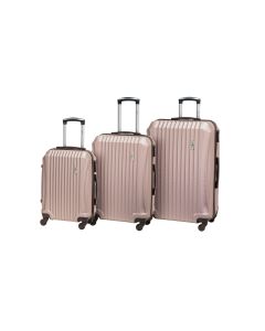 ENOVA SEVILLA set kofera 3/1 - champagne