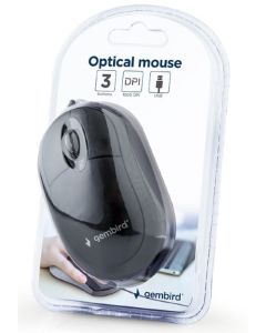 GEMBIRD MUS-U-01 Opticki mis 1000Dpi black 94mm USB - 3892