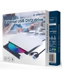 GEMBIRD DVD-USB-03-BW eksterni USB DVD drive Citac-rezac - 43822