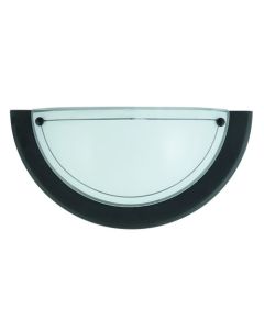 Rabalux Zidna lampa Ufo E27 1x MAX 60W crna (5163) - 5163