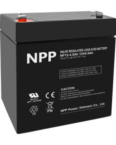 NPP NP12V-4.5Ah, AGM BATTERY, C20=4.5AH