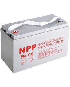 NPP NPG12V-100Ah, GEL BATTERY, C20=100AH
