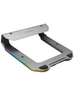 RAMPAGE Postolje za laptop ADS-T6U RAMP RGB aluminijumsko 4 USB 3.0 HUB 36314