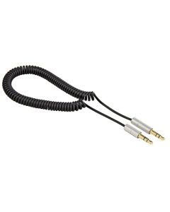 HAMA Kabl spiralni, 3.5mm na 3.5mm, crna - 93775
