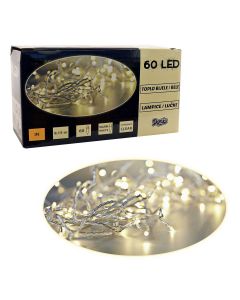 Novogodišnje lampice 60 Led bele B/O - 52-103000
