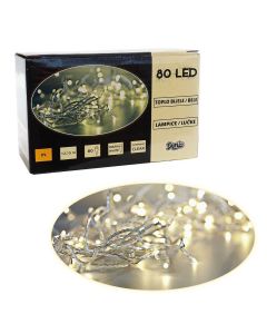 Novogodišnje lampice 80 Led bele B/O - 52-104000