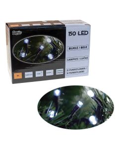 Novogodišnje lampice 150 Led bele, 8 funkcija - 52-118000
