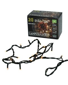 Novogodišnje lampice, bele  20 - 52-301000