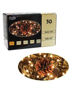 Novogodišnje lampice bele 50L - 52-313000