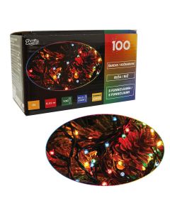 Novogodišnje lampice multikolor 100L, 8 funkcija - 52-342000