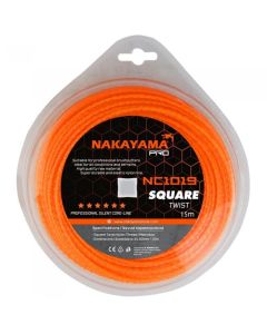 NAKAYAMA PRO Najlonske niti za trimer SQUARE TWIST 15m x 1.6mm - NC1019