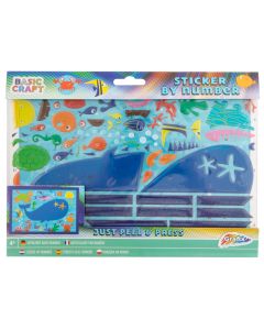 GRAFIX Stikeri po brojevima - Morski svet - 52104