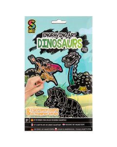 GRAFIX Komplet za graviranje - Dinosaurusi - 52142