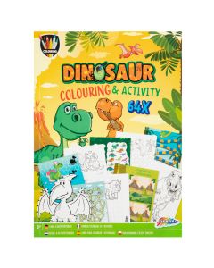Dino set bojanka i activity book A4 64pcs 150076 - 52177