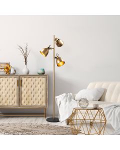 OPVIQ Podna lampa Spotkafasi 13786, zlatna