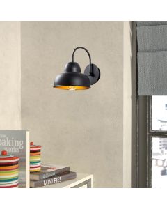 OPVIQ Zidna lampa Berceste 180BLACK-A, crna/zlatna