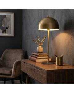 OPVIQ Stona lampa Can NT 134, zlatna/crna