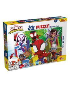 LISCIANI Puzzle Marvel Spidey 2u1 složi I oboji - 24 dela - 52230