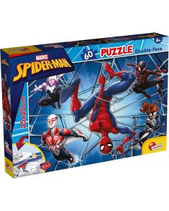 LISCIANI Puzzle Marvel Spiderman 2u1 složi I oboji - 60 delova - 52231