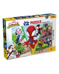 LISCIANI Puzzle Marvel Spidey 2u1 složi I oboji - 24 dela - 52232