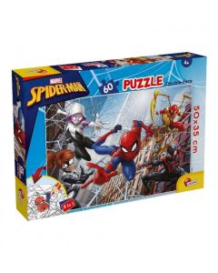 LISCIANI Puzzle Marvel Spiderman 2u1 složi I oboji - 60 delova - 52233-1