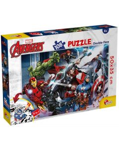 LISCIANI Puzzle Marvel Avengers 2u1 složi I oboji - 108 delova - 52235-1