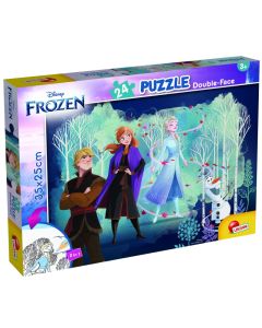 LISCIANI Puzzle Frozen 2u1 složi I oboji 24 dela - 52262