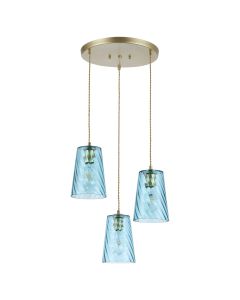 RABALUX Azurine visilica E27 3x40W zlato - 5227